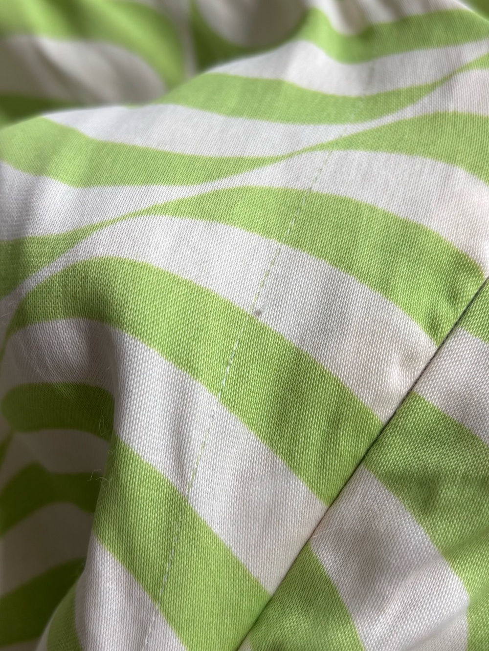 Zara Halter Mini Dress in Lime Wave Sz M - Picture 6 of 11